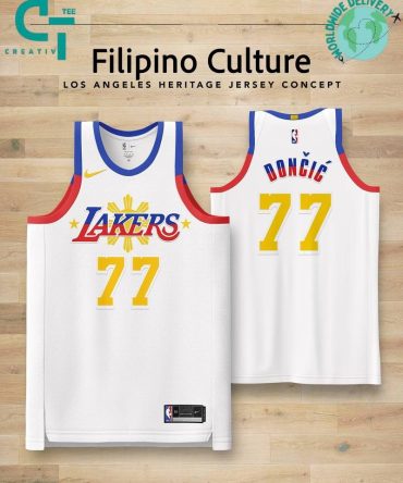 Los Angeles Lakers X Filipino Culture Special Basketball Jersey