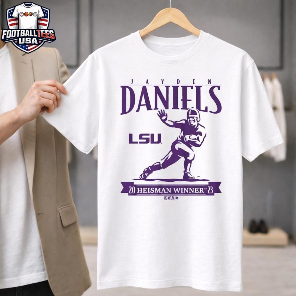 Lsu Football Jayden Daniels Heisman Trophy Unisex Shirt