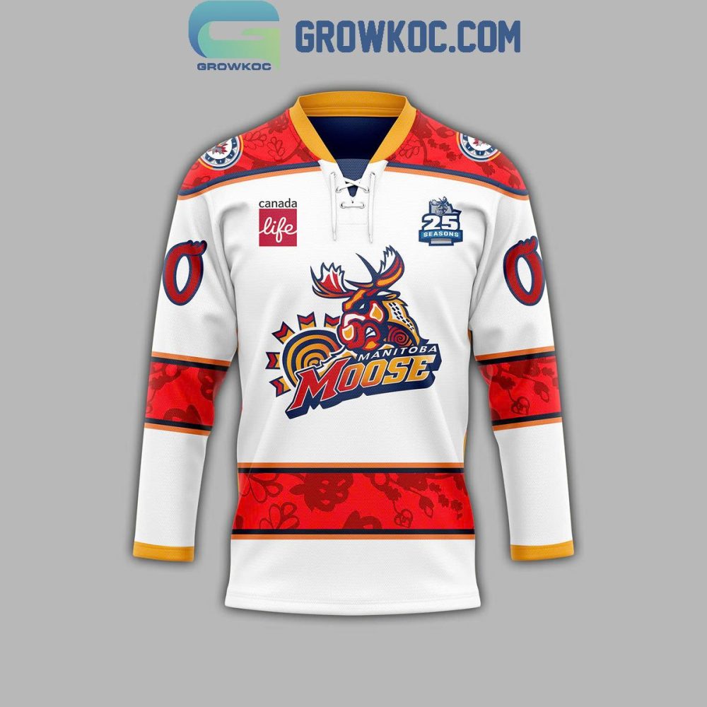 Manitoba Moose Personalized 2025 Hockey Jersey - Image 2