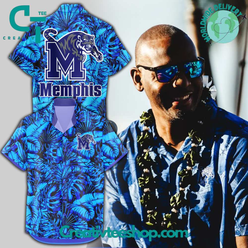 Memphis Tigers Basketball Maui Invitational Hawaiian Shirt