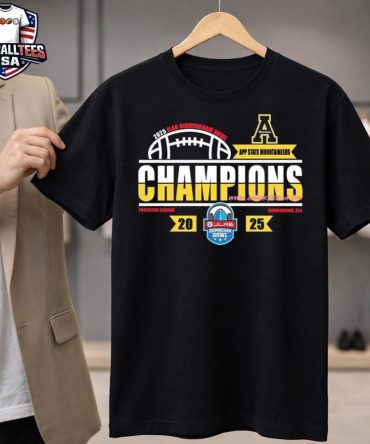 Men'S App State Mountaineers Football 2025 Jlab Birmingham Bowl Locker Room Unisex Shirt