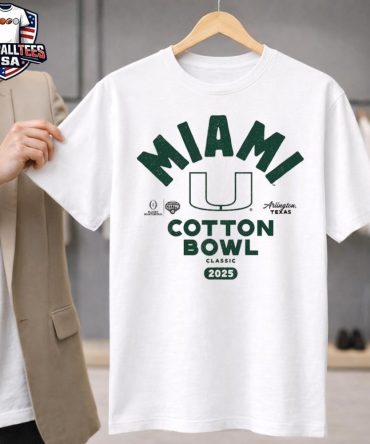 Miami College Football Playoff 2026 Cotton Bowl Classic T-Shirt