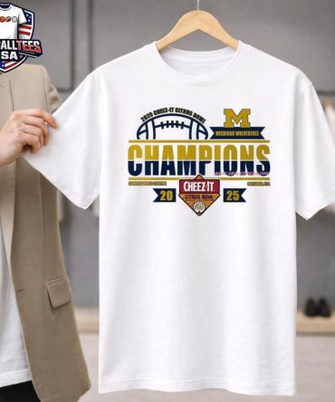 Michigan Wolverines Football 2025 Cheez-It Citrus Bowl Champions Locker Room Unisex Shirt