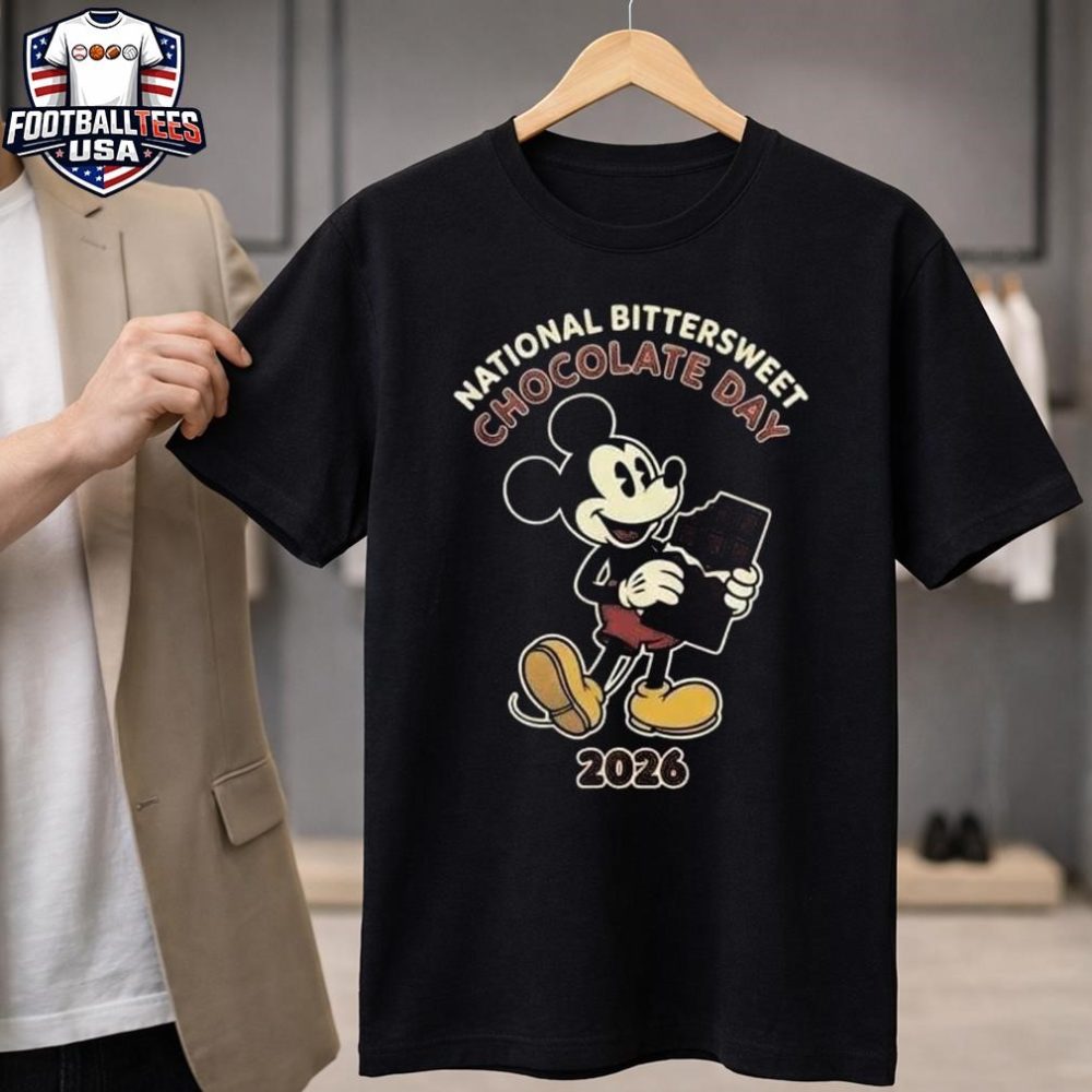 Mickey Mouse National Bittersweet Chocolate Day January 10 2026 Unisex Shirt