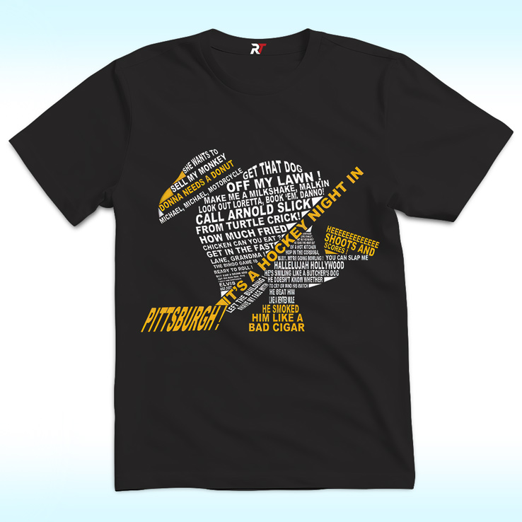 Mike Lange Penguins Shirt