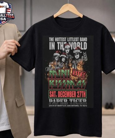 Minikiss San Antonio, Texas 2025 Dec 27 Poster Unisex Shirt