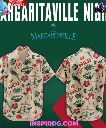Minnesota Wild Margaritaville Night Special Hawaiian Shirt