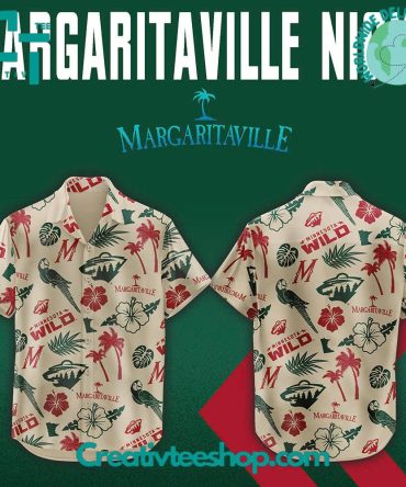 Minnesota Wild X Margaritaville Night Special Edition Hawaiian Shirt