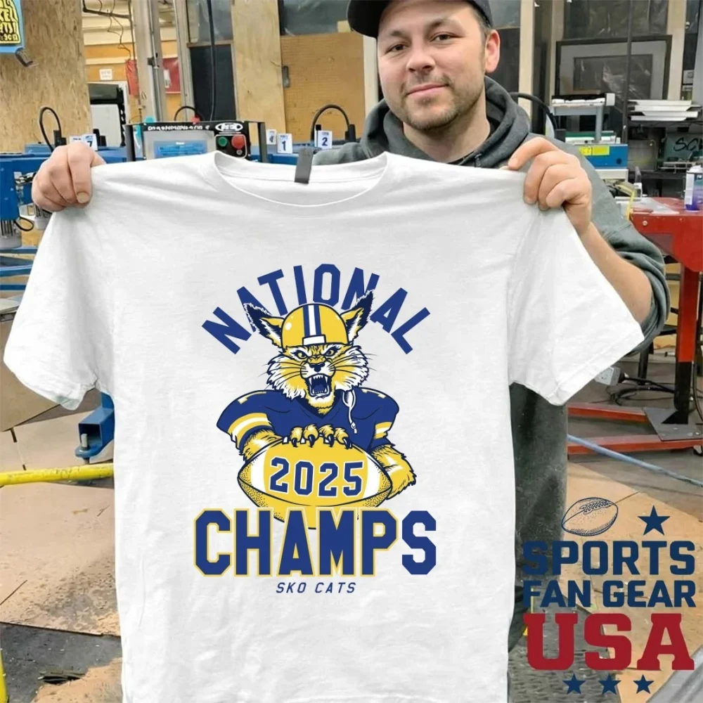 Montana State Football 2025 National Champs Shirt