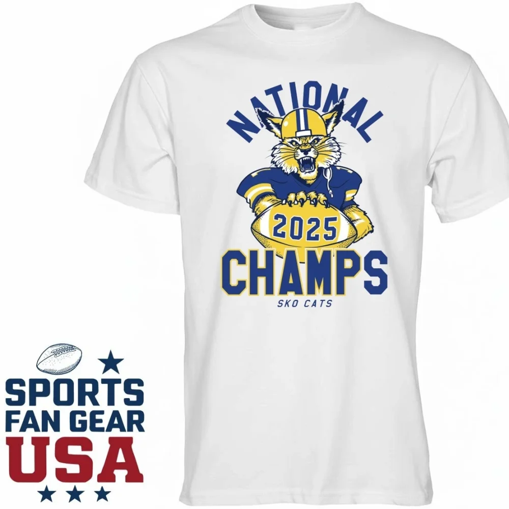 Montana State Football 2025 National Champs Shirt - Image 4