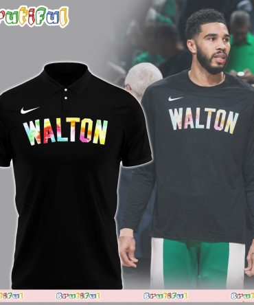 Nba Adam Silver Bill Walton Boston Celtics Polo Shirt