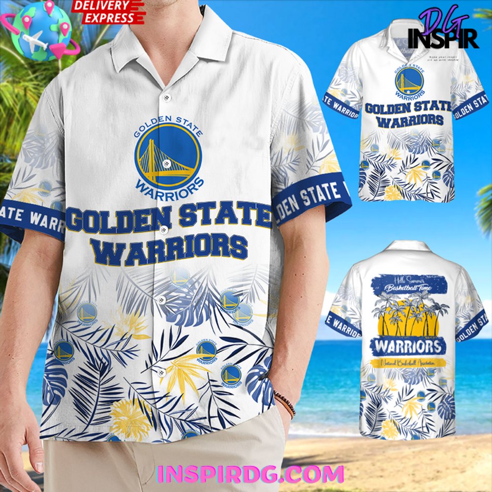 Nba Golden State Warriors Baseball Time Hawaiian Shirt