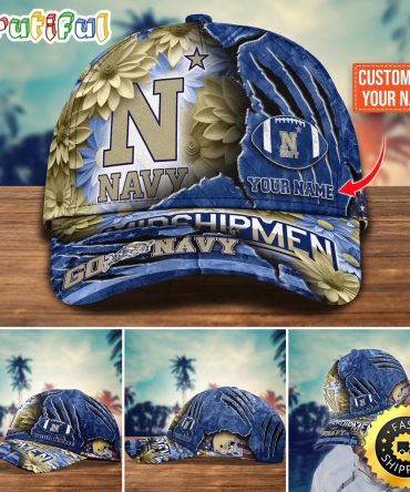 Ncaa Navy Midshipmen Baseball Cap Custom Hat For Fans New Arrivals