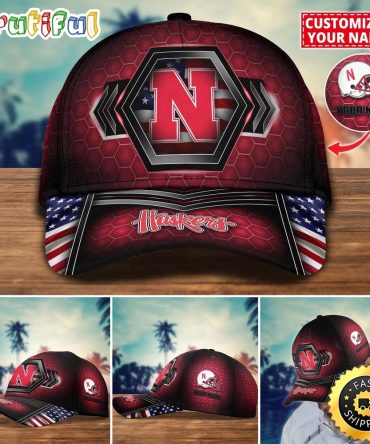 Ncaa Nebraska Cornhuskers Baseball Cap Best Trending Custom Name Cap
