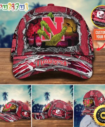 Ncaa Nebraska Cornhuskers Baseball Cap Halloween Custom Name Cap