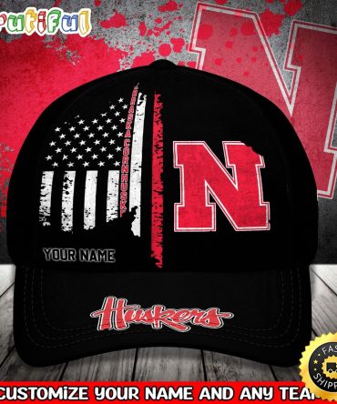 Ncaa Nebraska Cornhuskers Baseball Cap Your Name Custom Baseball Cap