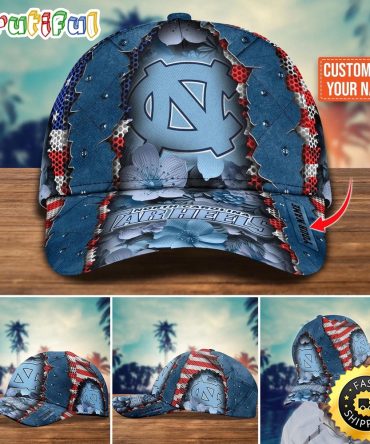 Ncaa North Carolina Tar Heels Baseball Cap Custom Cap For Fans