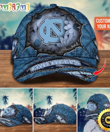 Ncaa North Carolina Tar Heels Baseball Cap Custom Cap Trending