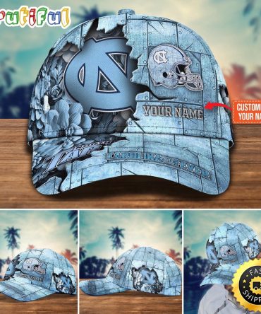 Ncaa North Carolina Tar Heels Baseball Cap Custom Hat For Fans