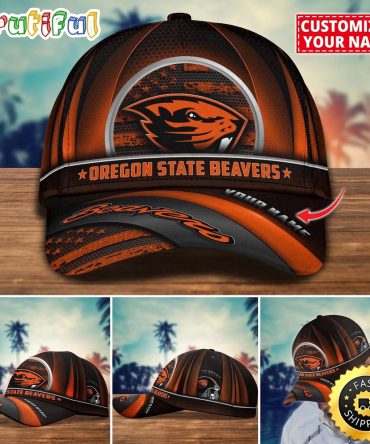 Ncaa Oregon State Beavers Baseball Cap Custom Cap For Football Fans