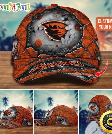 Ncaa Oregon State Beavers Baseball Cap Custom Cap Trending