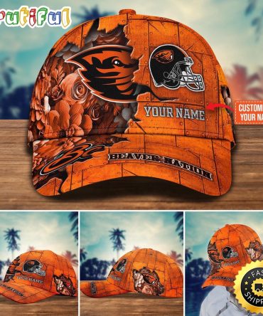 Ncaa Oregon State Beavers Baseball Cap Custom Hat For Fans