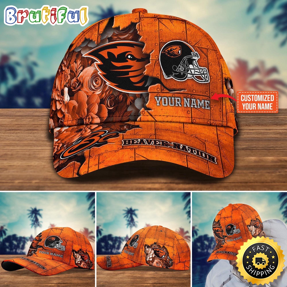 Ncaa Oregon State Beavers Baseball Cap Custom Hat For Fans