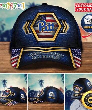 Ncaa Pittsburgh Panthers Baseball Cap Best Trending Custom Name Cap