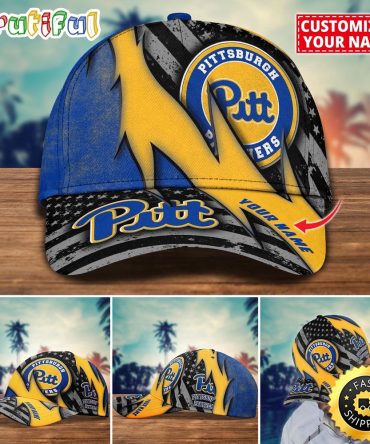 Ncaa Pittsburgh Panthers Baseball Cap Custom Cap For Sport Fans
