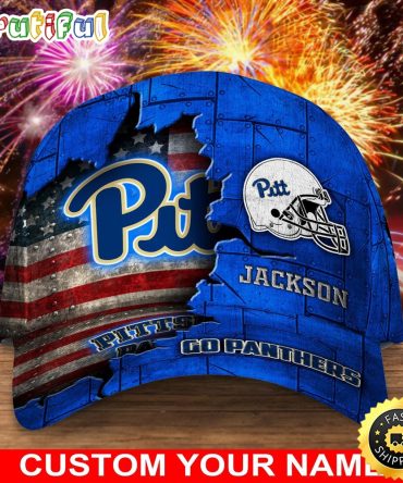 Ncaa Pittsburgh Panthers Baseball Cap Custom Cap Go Sports Teams