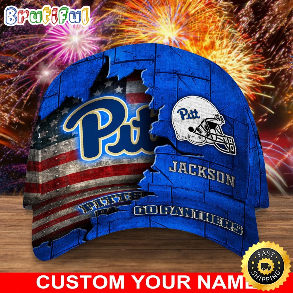 Ncaa Pittsburgh Panthers Baseball Cap Custom Cap Go Sports Teams