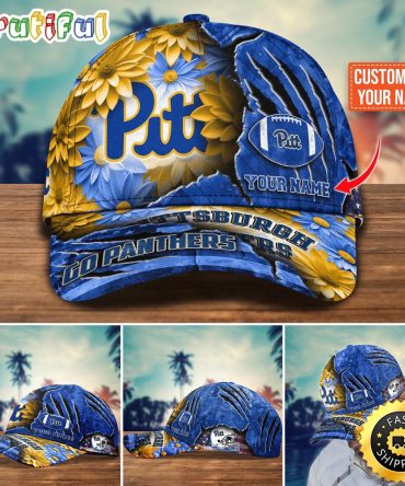 Ncaa Pittsburgh Panthers Baseball Cap Custom Hat For Fans New Arrivals