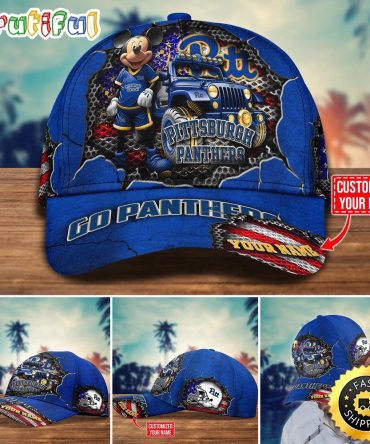 Ncaa Pittsburgh Panthers Baseball Cap Trending Customize Cap