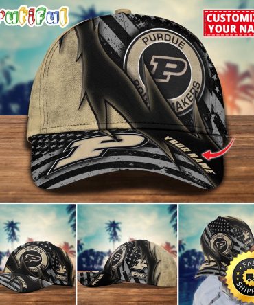 Ncaa Purdue Boilermakers Baseball Cap Custom Cap For Sport Fans