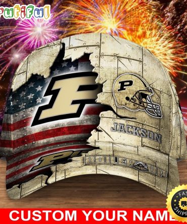 Ncaa Purdue Boilermakers Baseball Cap Custom Cap Go Sports Teams