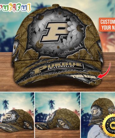 Ncaa Purdue Boilermakers Baseball Cap Custom Cap Trending