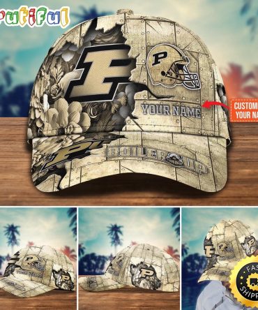 Ncaa Purdue Boilermakers Baseball Cap Custom Hat For Fans