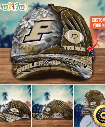 Ncaa Purdue Boilermakers Baseball Cap Custom Hat For Fans New Arrivals