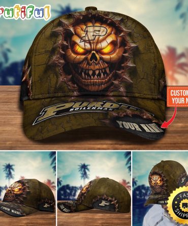 Ncaa Purdue Boilermakers Baseball Cap Halloween Custom Cap For This Season