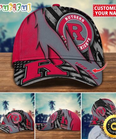 Ncaa Rutgers Scarlet Knights Baseball Cap Custom Cap For Sport Fans