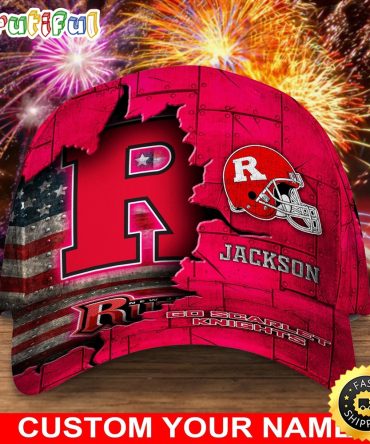 Ncaa Rutgers Scarlet Knights Baseball Cap Custom Cap Go Sports Teams