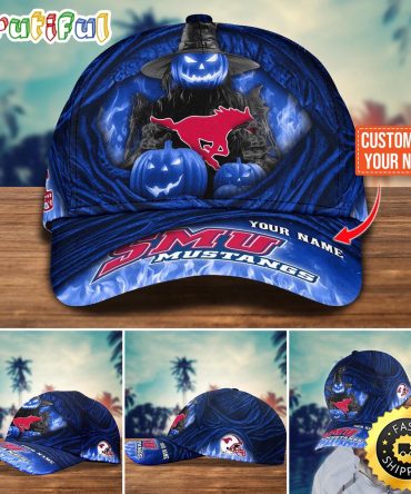 Ncaa Smu Mustangs Baseball Cap Halloween Custom Cap For Fans