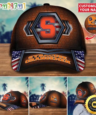 Ncaa Syracuse Orange Baseball Cap Best Trending Custom Name Cap