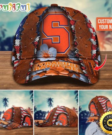 Ncaa Syracuse Orange Baseball Cap Custom Cap For Fans