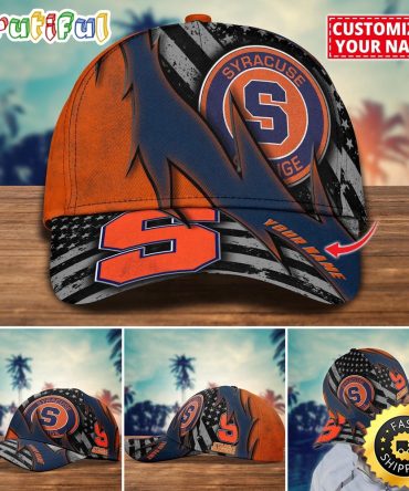 Ncaa Syracuse Orange Baseball Cap Custom Cap For Sport Fans