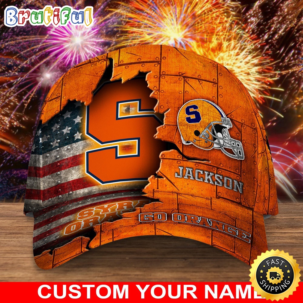 Ncaa Syracuse Orange Baseball Cap Custom Cap Go Sports Teams