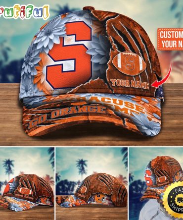Ncaa Syracuse Orange Baseball Cap Custom Hat For Fans New Arrivals