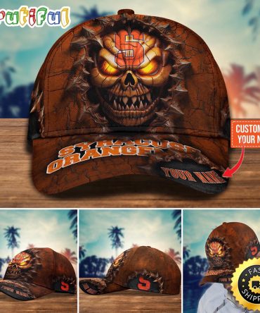 Ncaa Syracuse Orange Baseball Cap Halloween Custom Cap For This Season