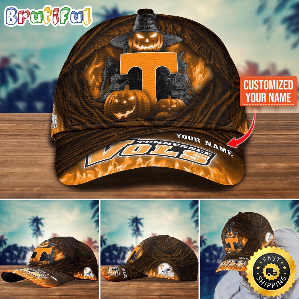 Ncaa Tennessee Volunteers Baseball Cap Halloween Custom Cap For Fans