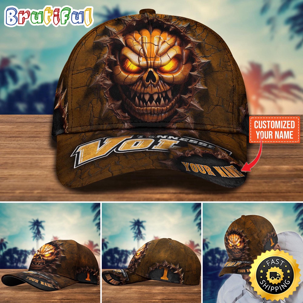 Ncaa Tennessee Volunteers Baseball Cap Halloween Custom Cap For This Season